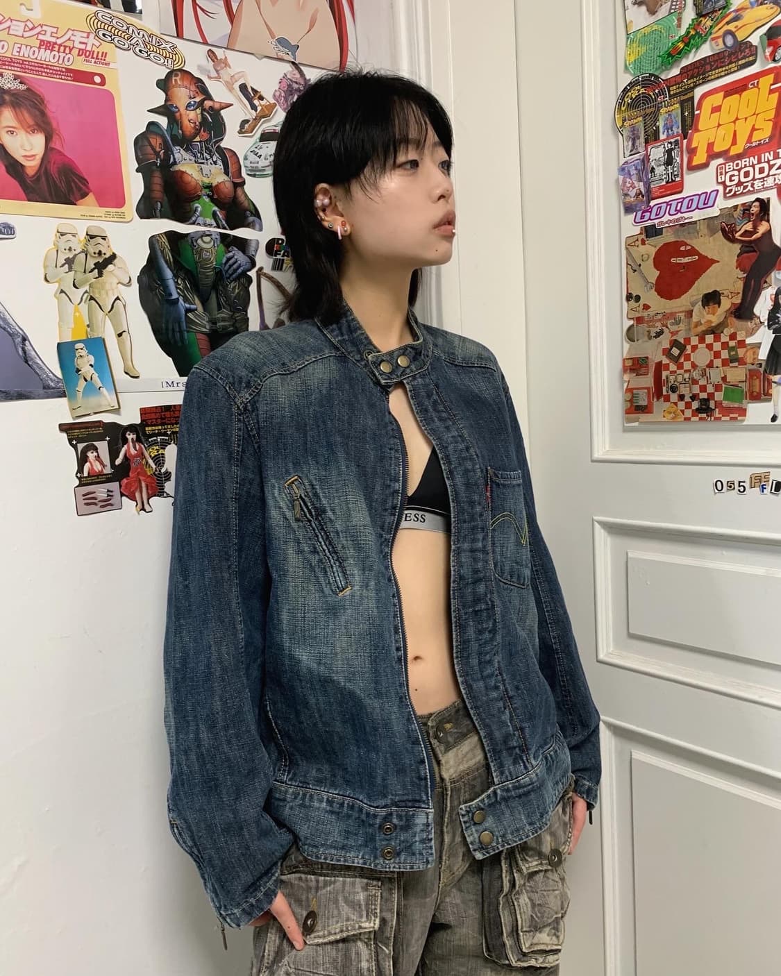 리바이스 엔지니어드 바이커 데님자켓 상품이미지1