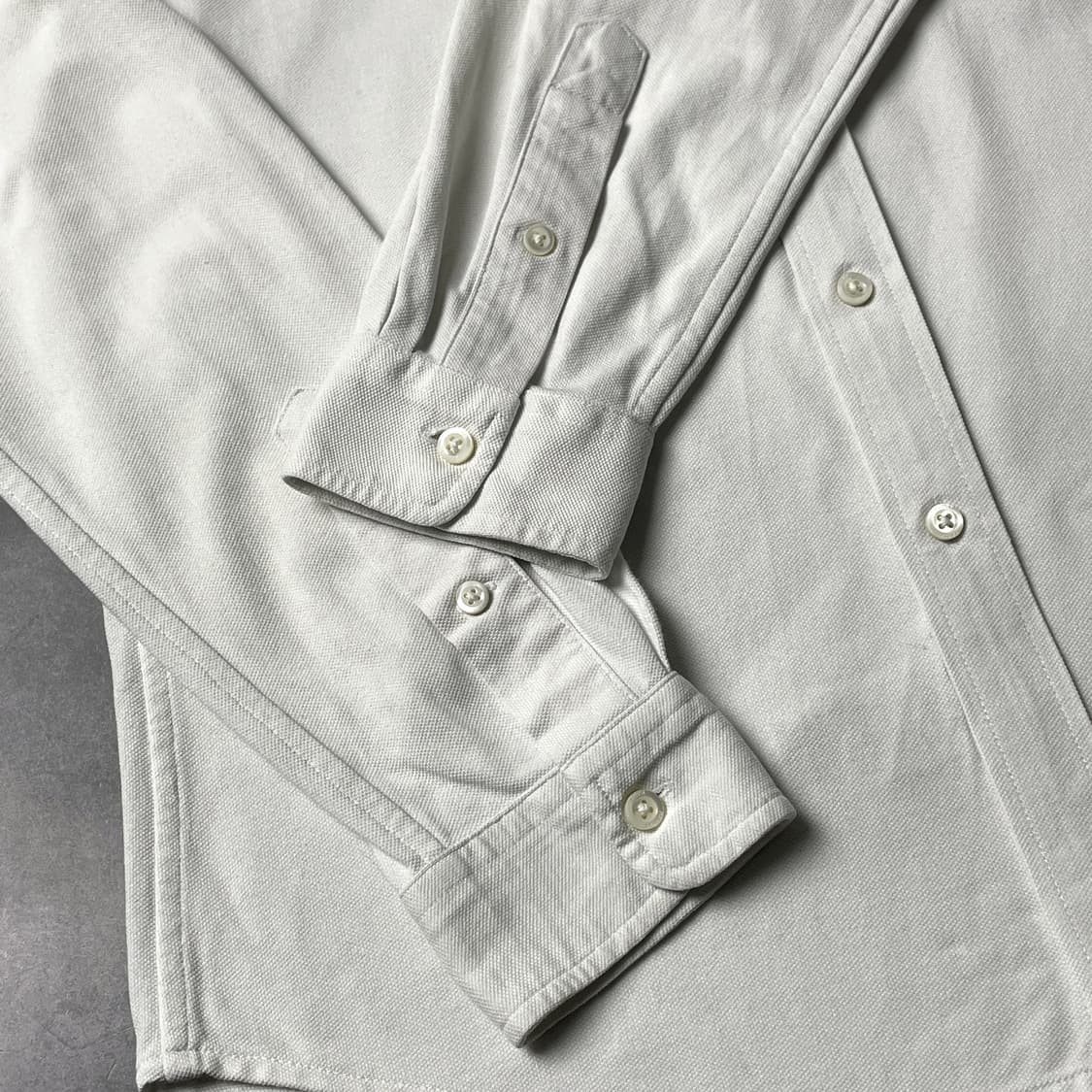 RALPH LAUREN 랄프로렌 화이트 다운버튼 코튼 셔츠 A01068 상품이미지5