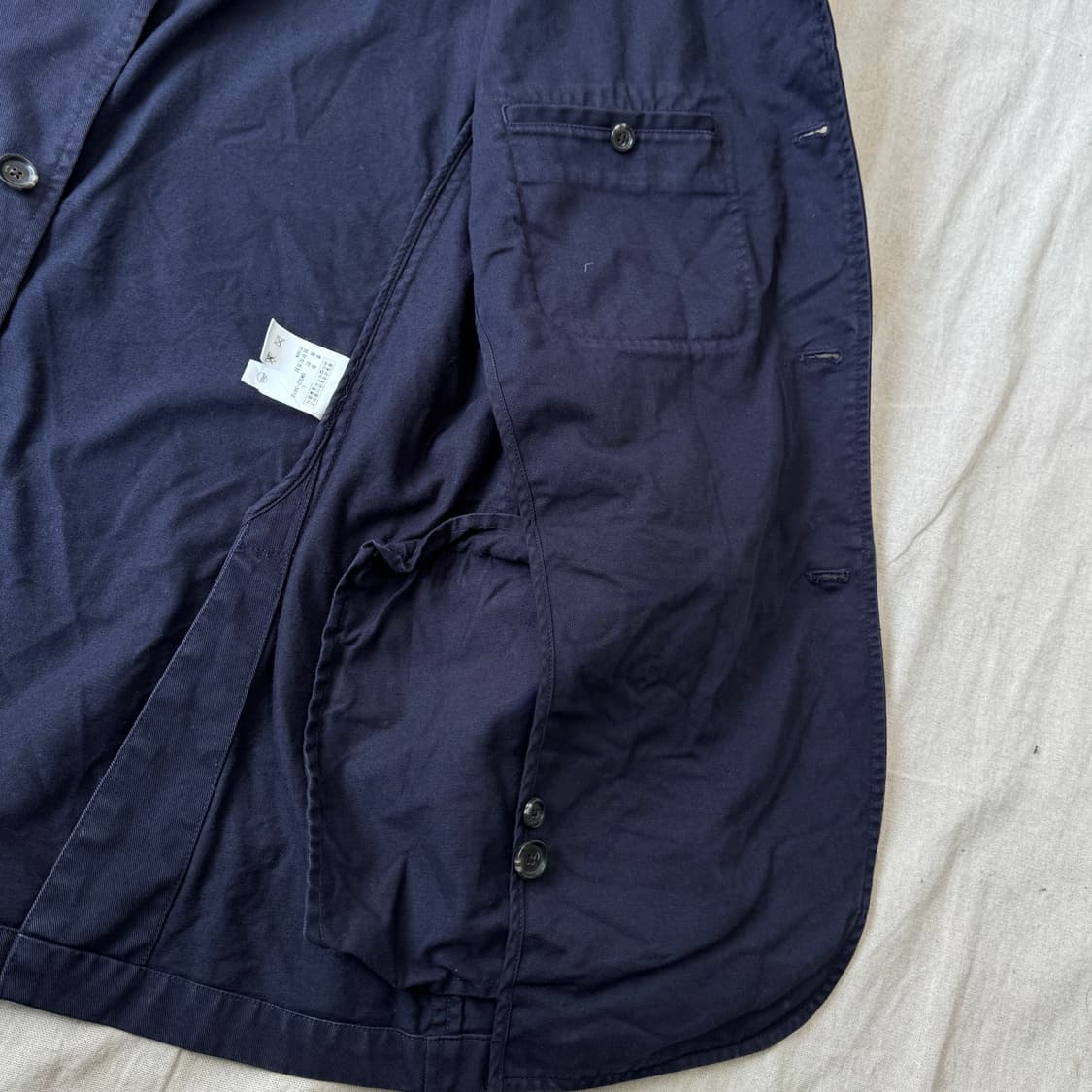 폴로랄프로렌 코튼 쓰리 리얼버튼 자켓 L 상품이미지6