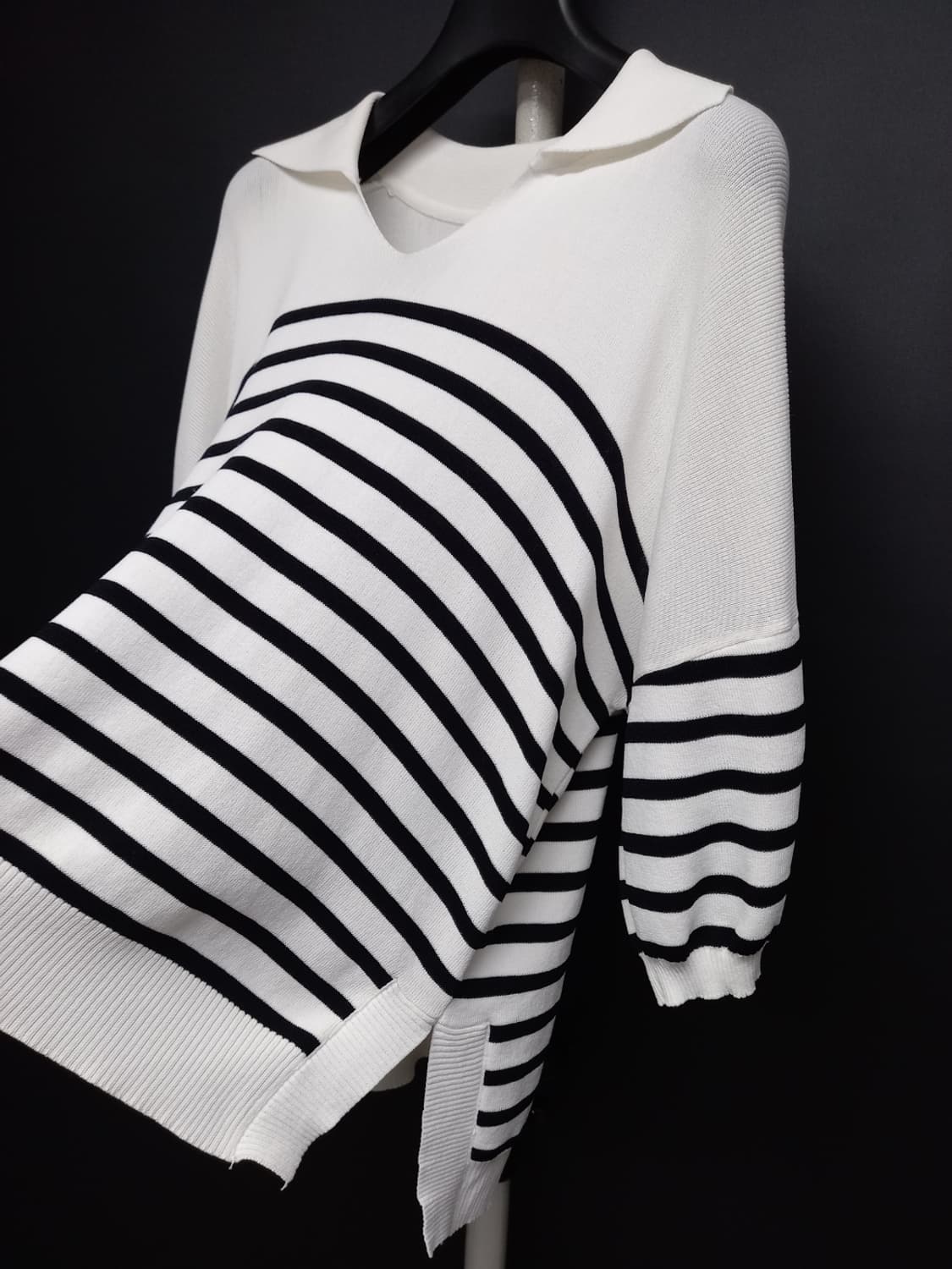 발렌시아 춘하추 레이온 7부 니트블라우스 F 44-77 상품이미지4