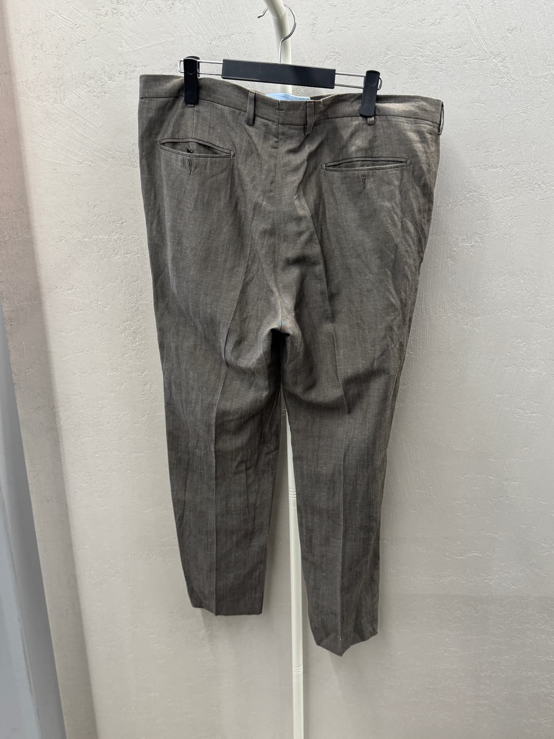 TMB 그레이 핀턱 슬랙스 바지  상품이미지3