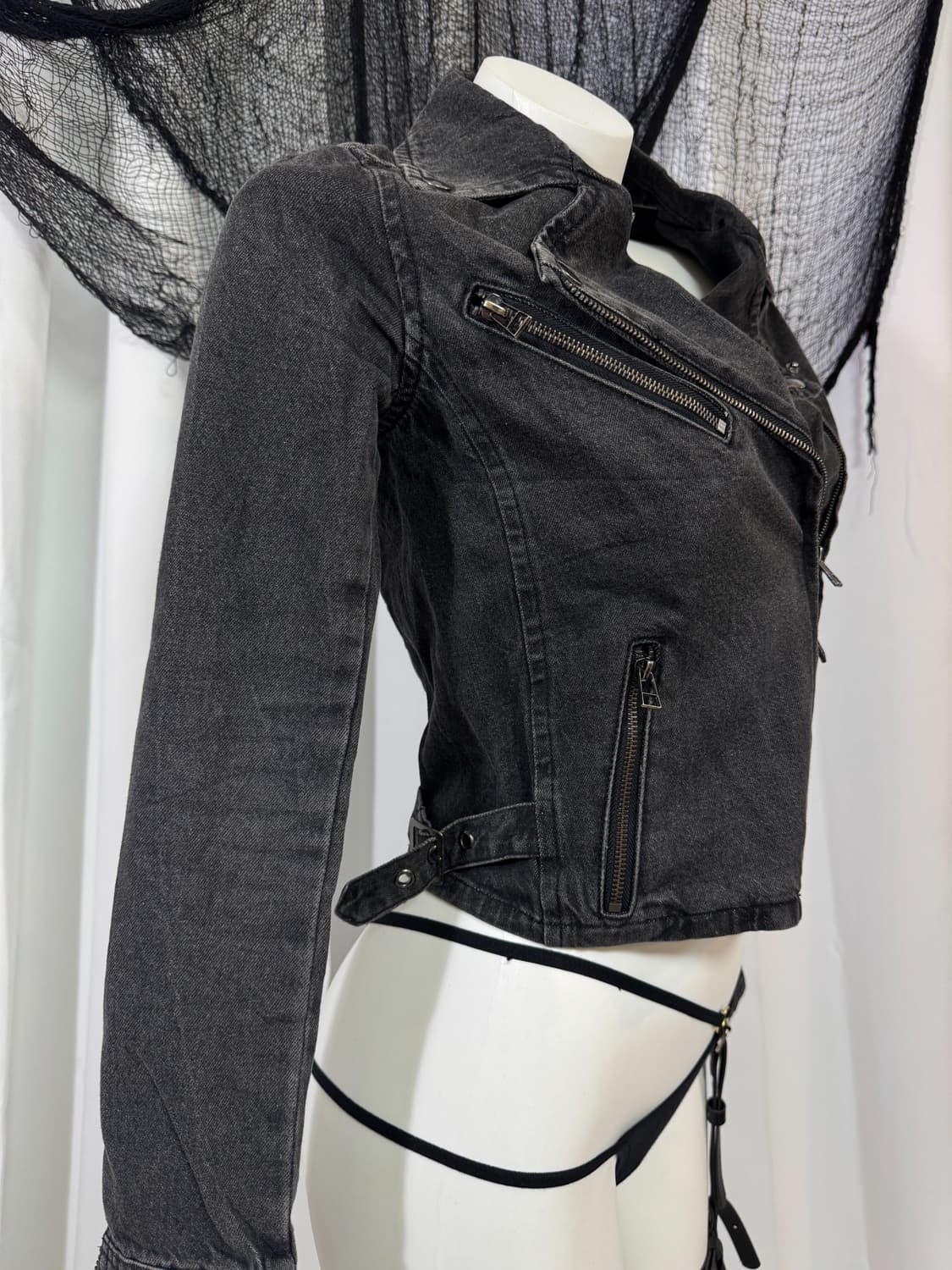 denim buckle jacket 상품이미지3