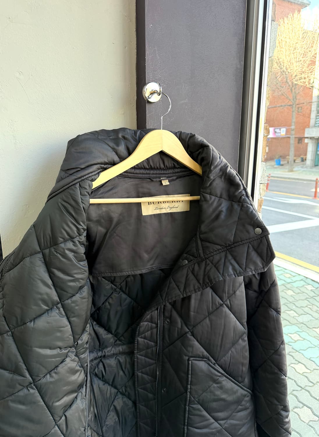 S/ 버버리 신형 브레이크 오버 쉘 다운패딩 상품이미지5
