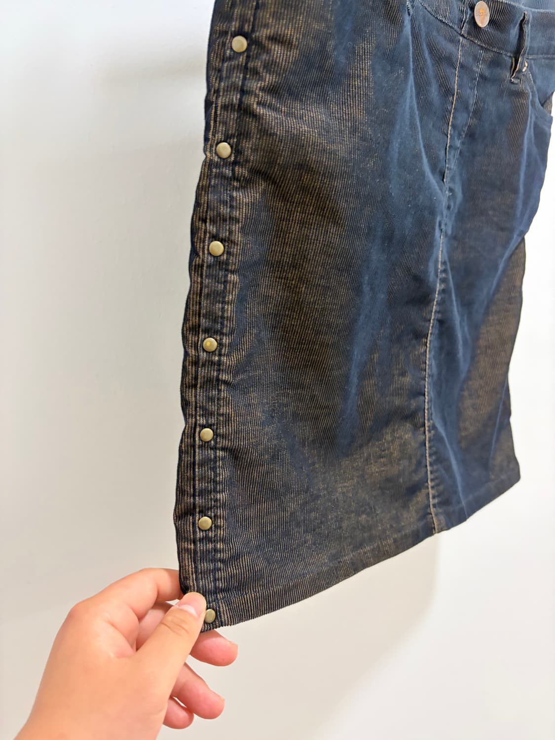  Wrangler 레이어드 코듀로이 스커트 치마 상품이미지6