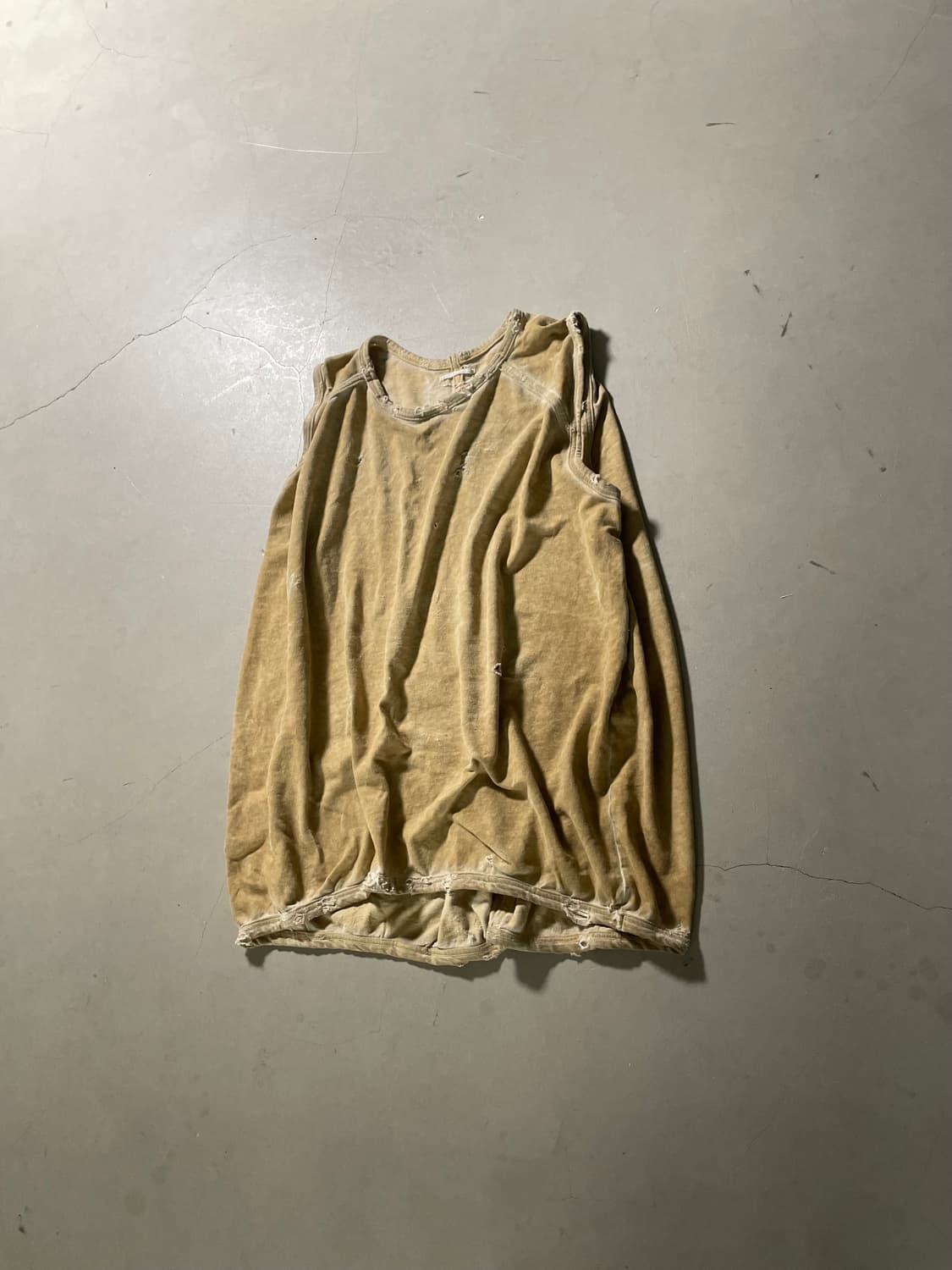 KZ Atelier  Layered Distressed Vest 상품이미지1