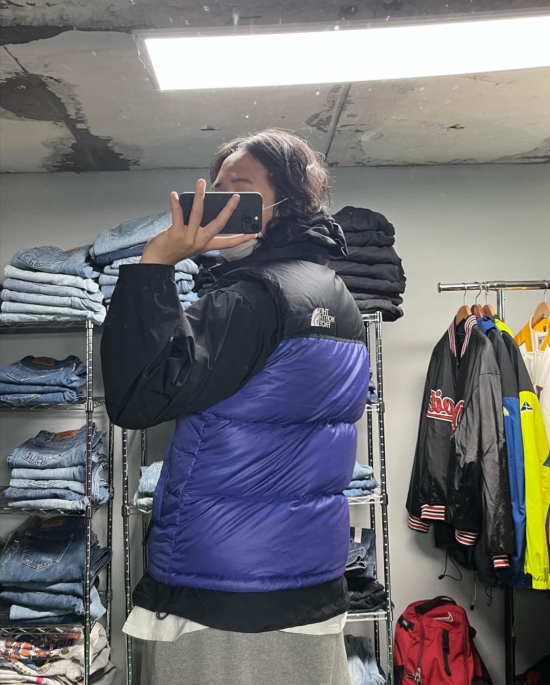 XL) 노스페이스 눕시700 패딩 베스트 상품이미지3