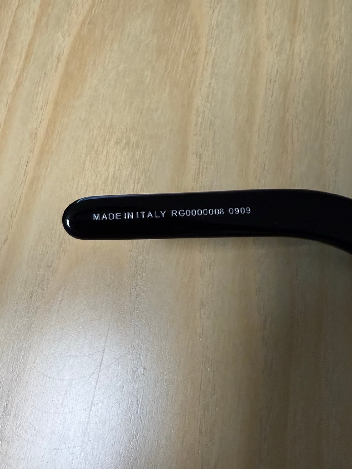 릭 오웬스 GETH 선글라스 블랙 상품이미지3