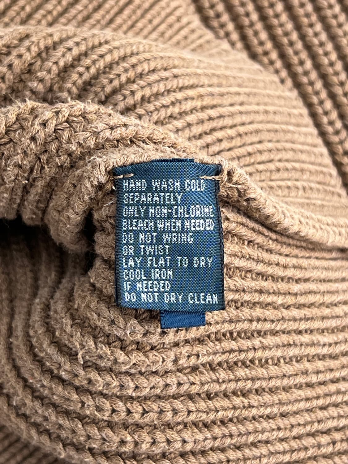 폴로 랄프로렌 엘보패치 숄카라 헤비코튼 니트 상품이미지8