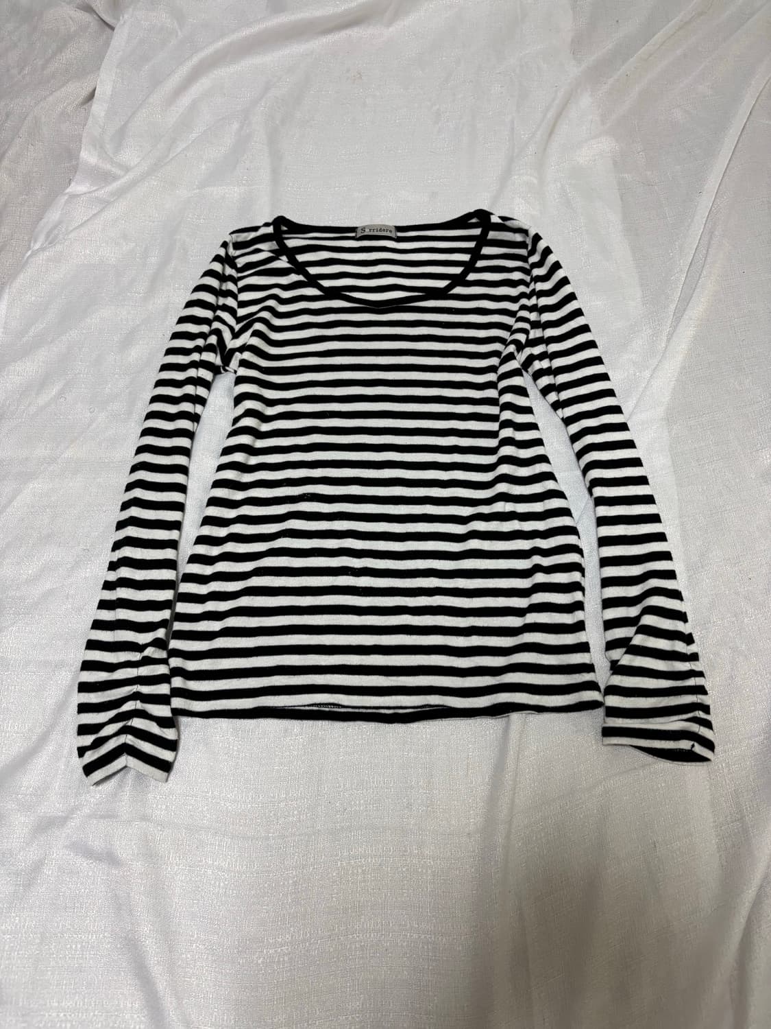 “Sorridere” Y2K Stripe Sleeve 상품이미지1