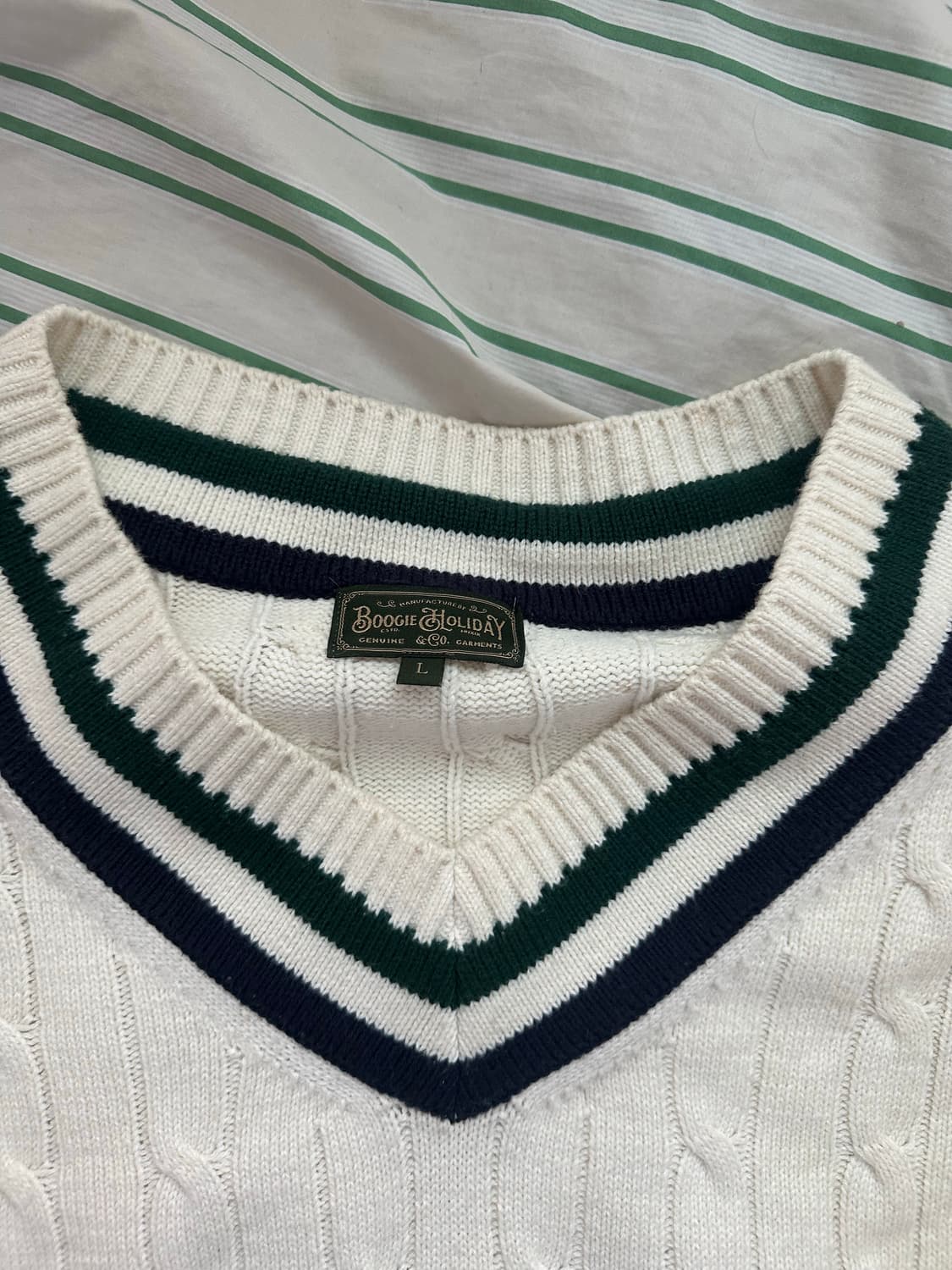 부기홀리데이 크로켓 니트 L 상품이미지3