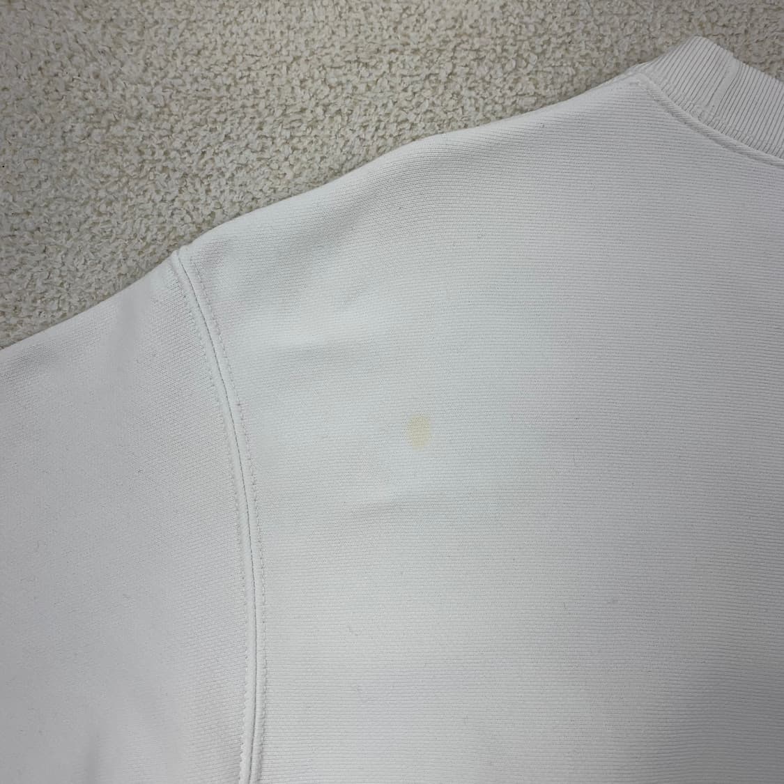 헤리티지플로스 화이트 반팔 맨투맨 상품이미지4