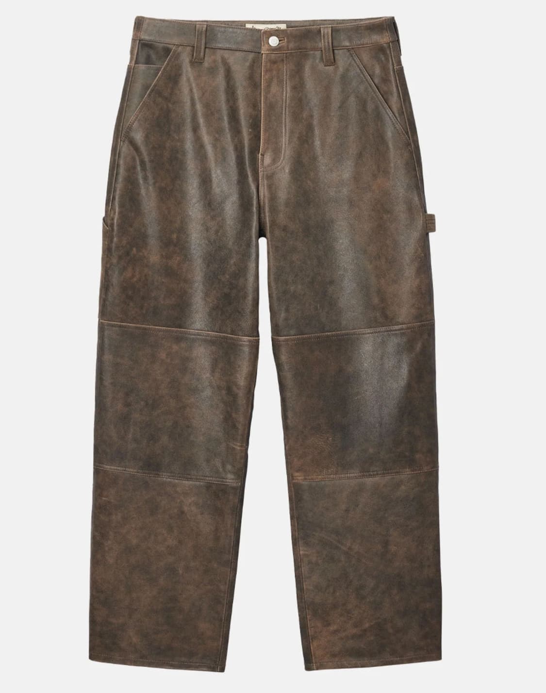 스투시레더팬츠Work Pant Distressed Leather32 상품이미지3