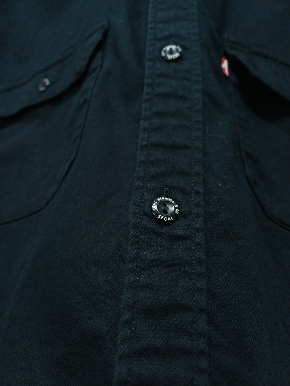 ​리바이스 남성 체커보드 로고 후드 셔츠 자켓 상품이미지6