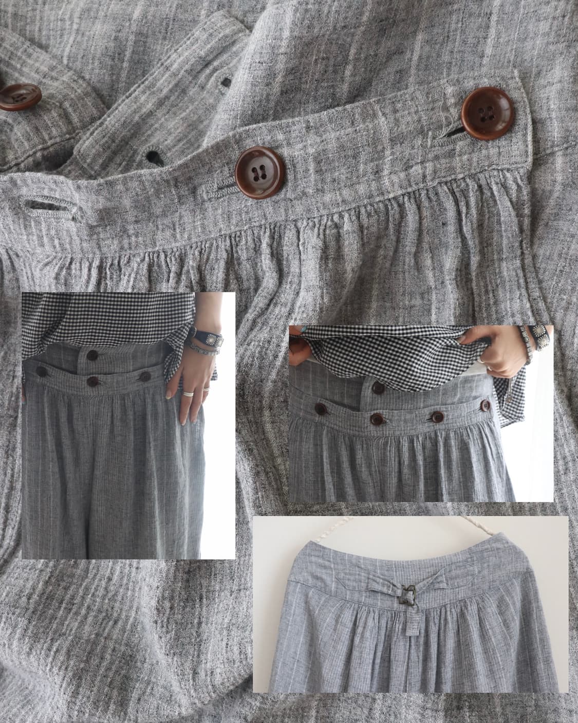 [Nest Robe] Linen Blend Hakama Pants 상품이미지10