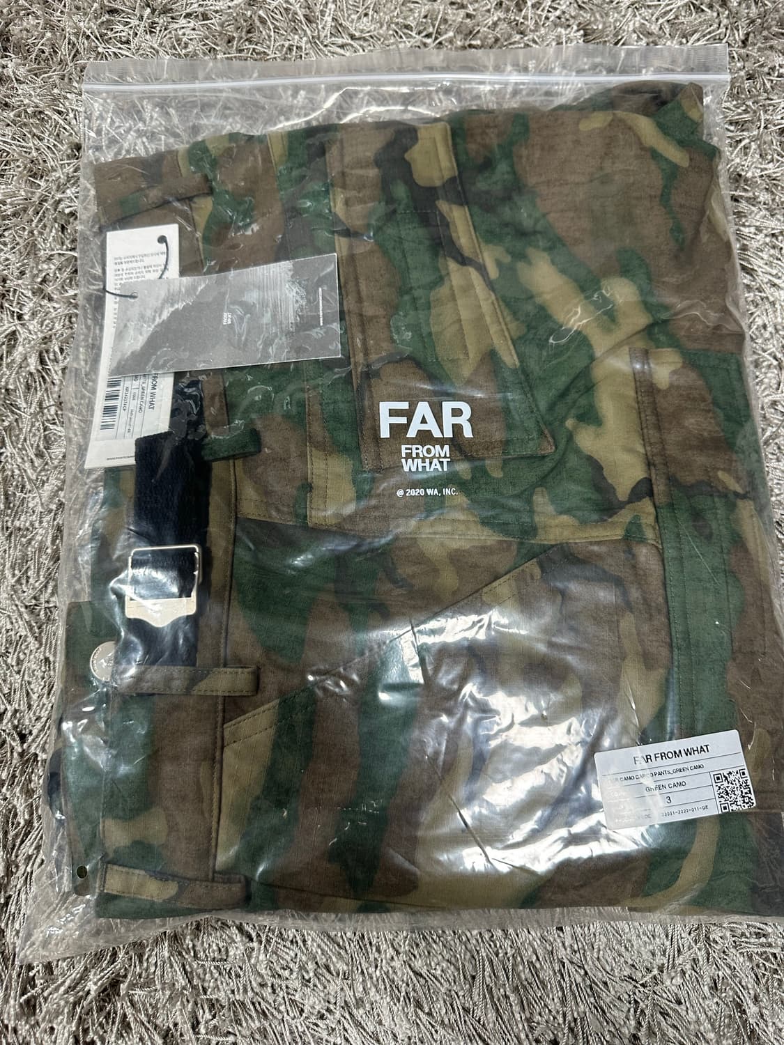 [3] 파프롬왓 그린 카모 팬츠 상품이미지2