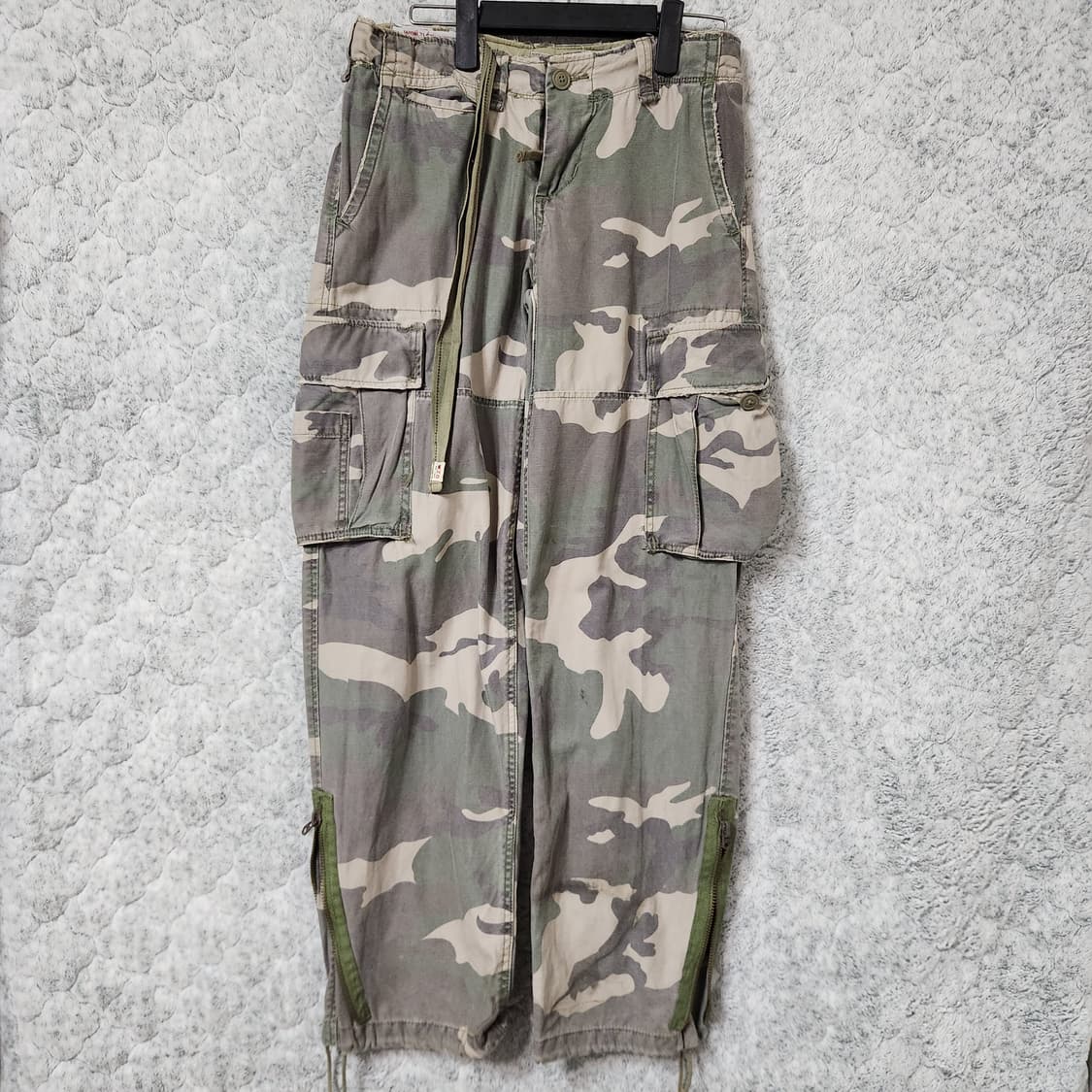H446 [2] Wonzion 빈티지 카모 카고 팬츠 상품이미지1