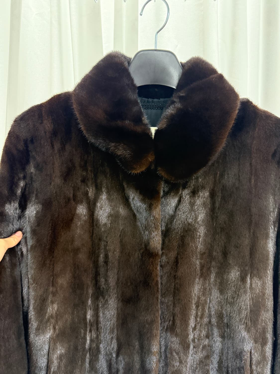 BLACKGLAMA mink 블랙그라마 밍크코트 상품이미지2