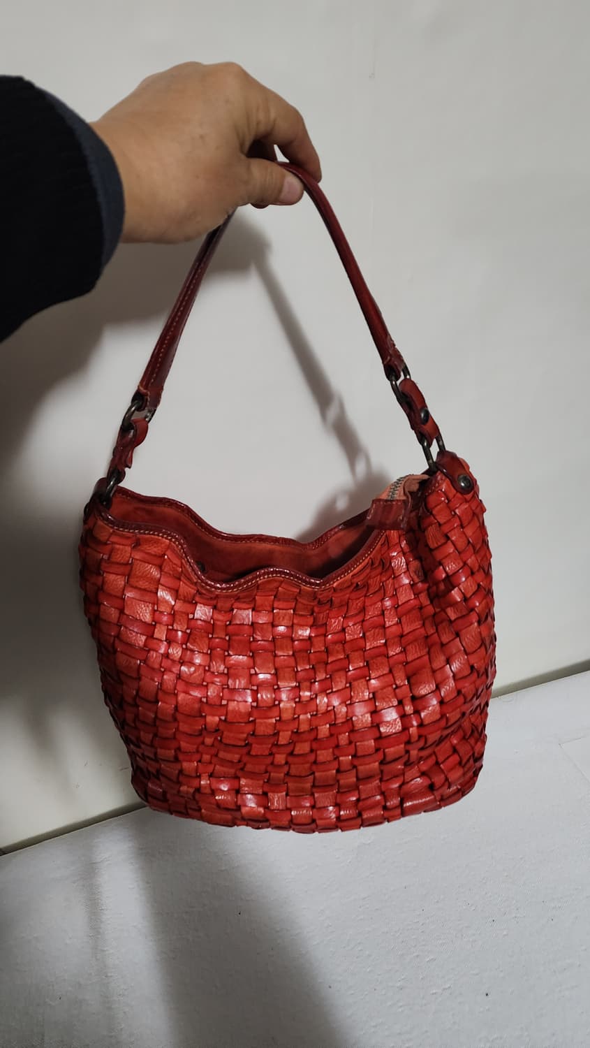 이태리 캄포마찌 위빙 숄더백  상품이미지5