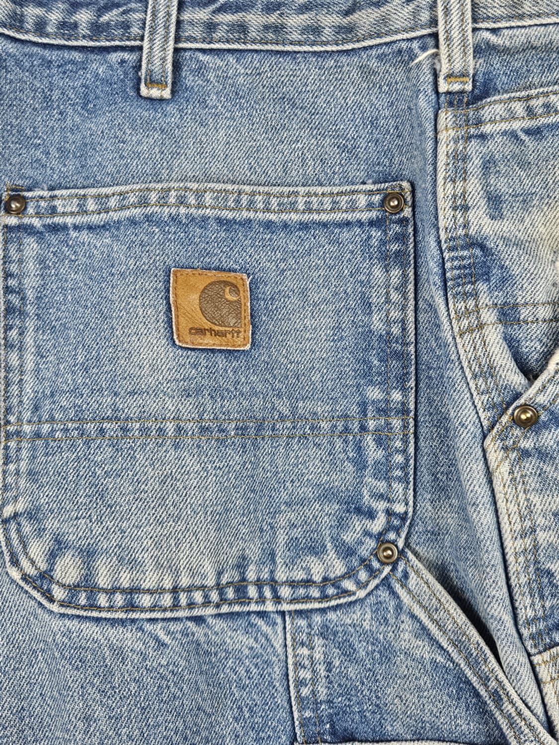칼하트 데님 더블니 카펜터 워크 팬츠 ( 34X32 ) / 10415 상품이미지8