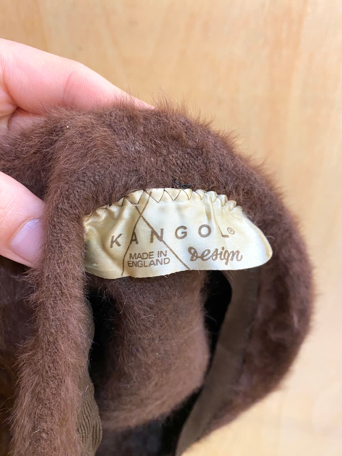 80~90's KANGOL fur ear flap cap 이어플랩 퍼 캡 상품이미지5