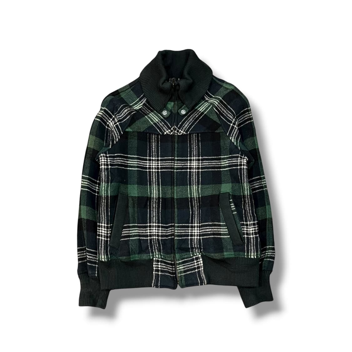  울리치 체크 집업 자켓 y14069 상품이미지2