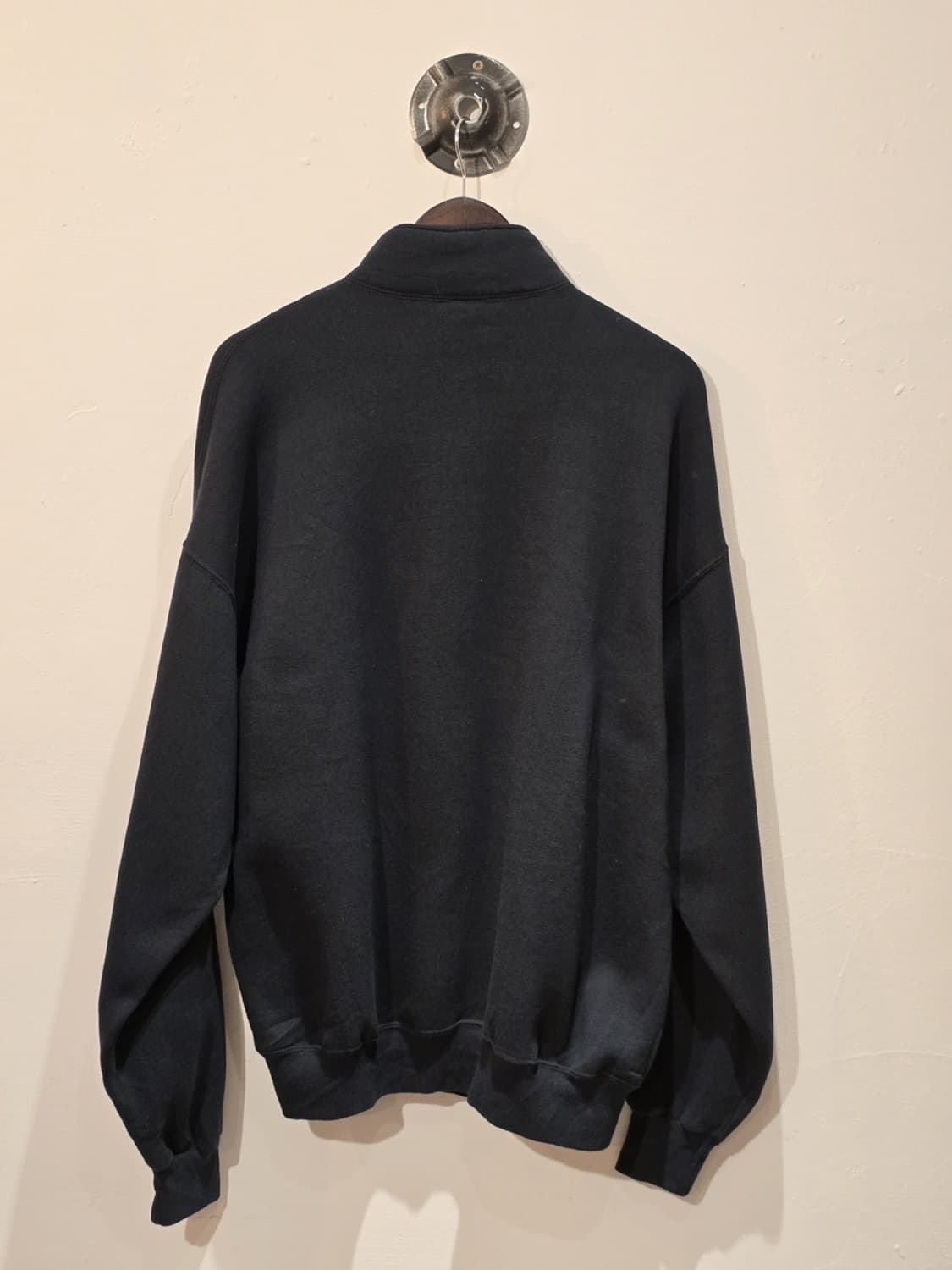 90s RUSSELL Black 쿼터집업/made in U.S.A 상품이미지7