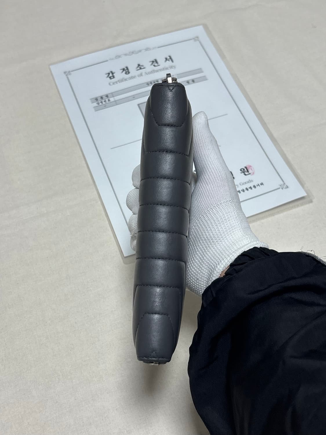 생로랑 마틀라세 모노그램 퀼팅 지퍼돌이 장지갑 [os] 상품이미지5