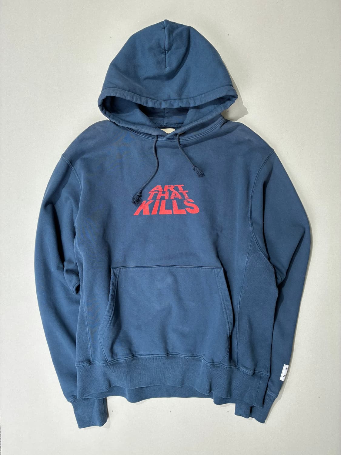 갤러리 디파트먼트 ATK 스택드 로고 후드 티셔츠 네이비 상품이미지1