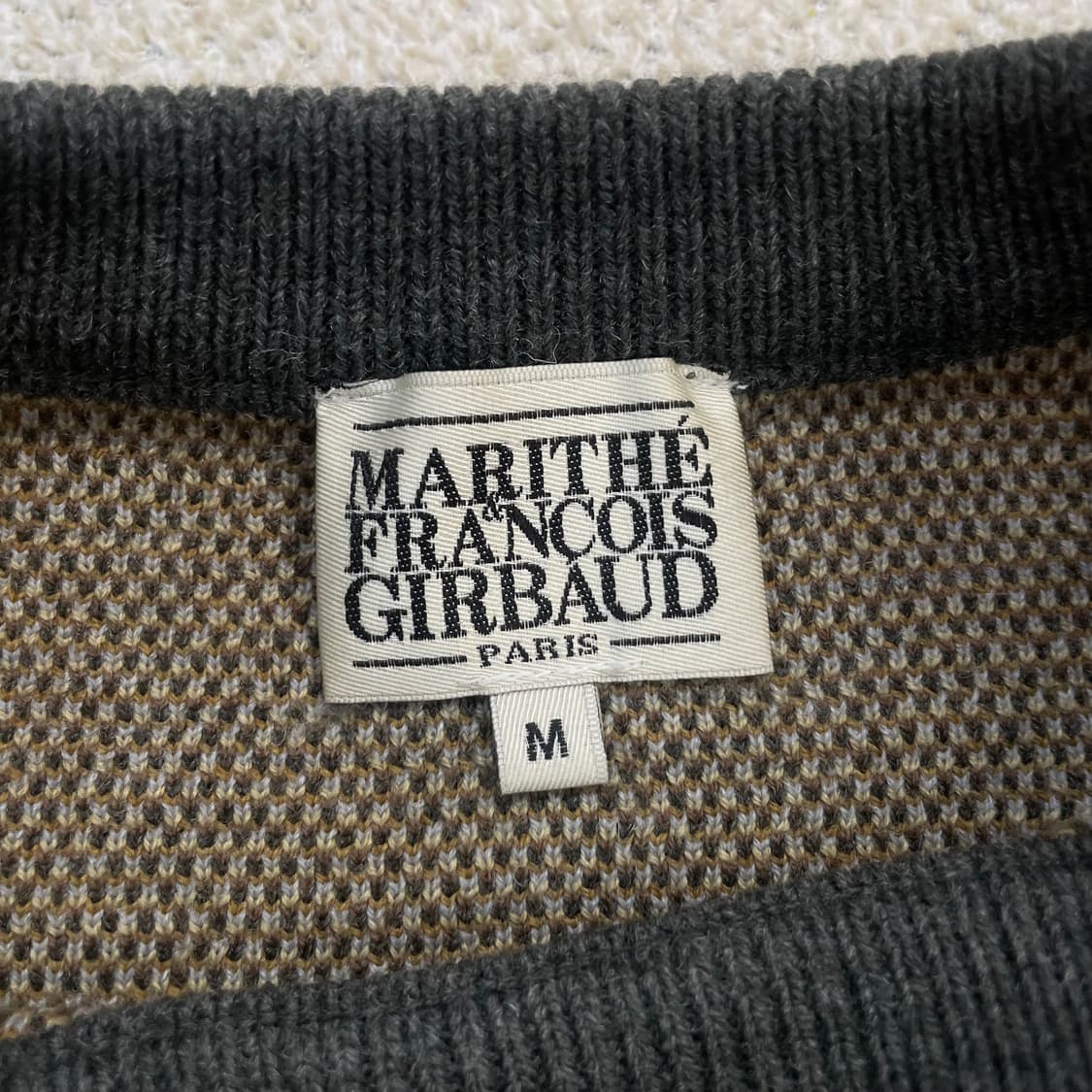 마리떼프랑소와저버 두들 베어 라운드 니트  상품이미지3