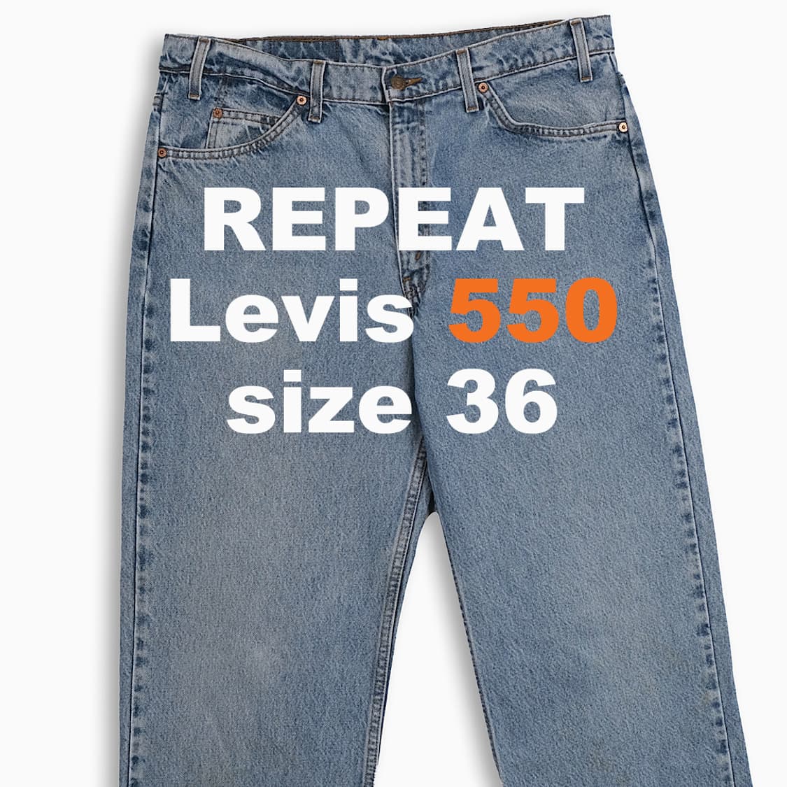 리바이스 550 오렌지탭 90s 36 인치 OR5503859 상품이미지1