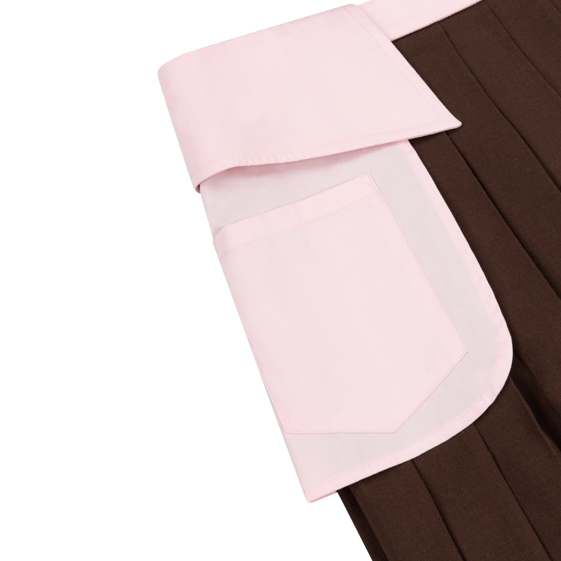 (S,M) 애슐리 윌리엄스 스트라이프 미니 스커트 / 핑크 상품이미지3