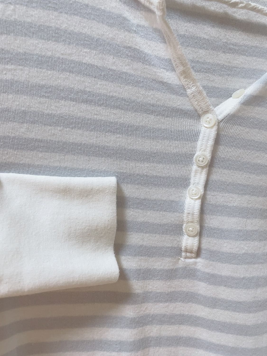 브랜디멜빌 블루 스트라이프 긴팔 젤리 티셔츠 롱슬리브 상품이미지2