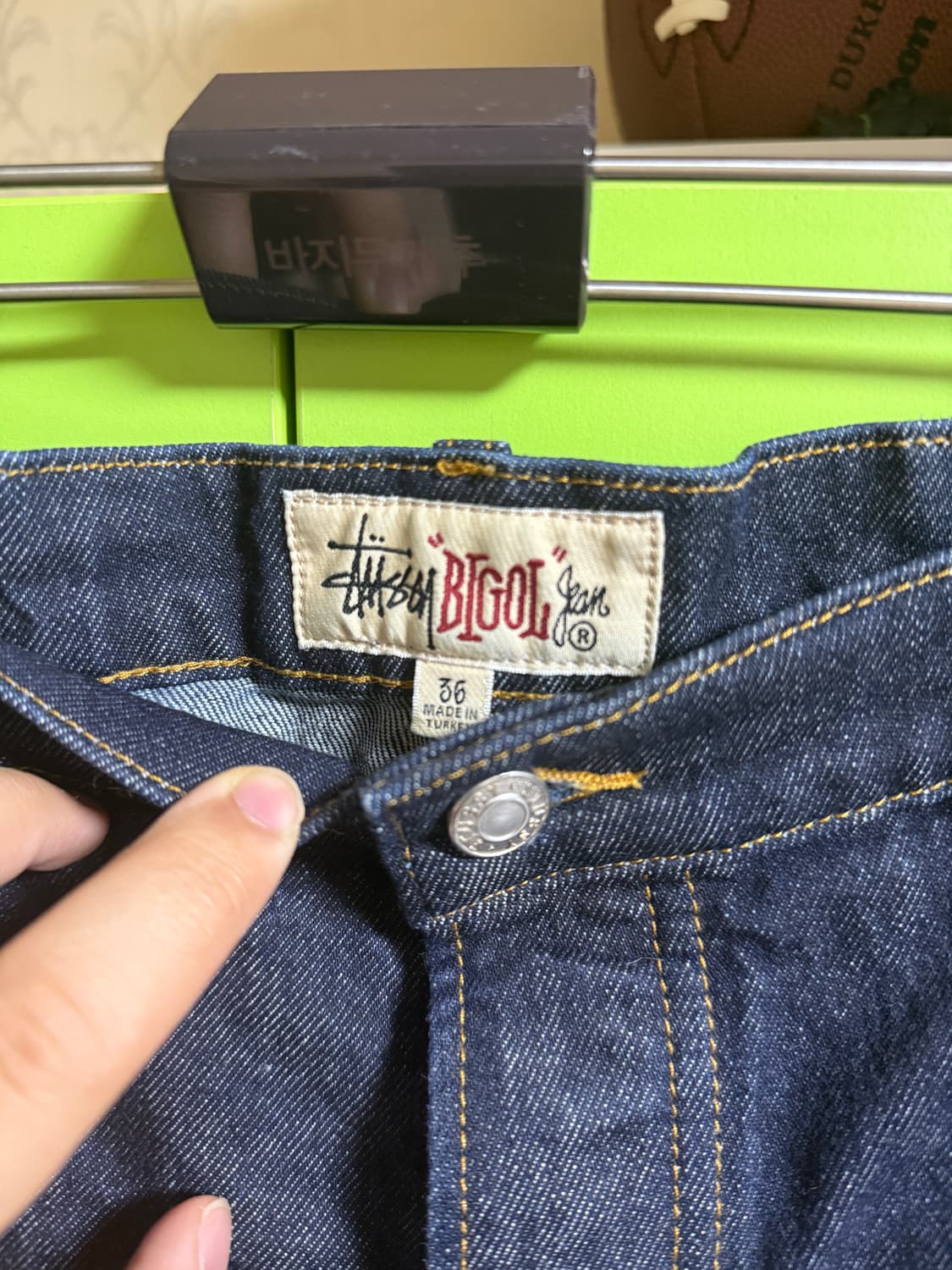 스투시 빅올진 린스드인디고 상품이미지6