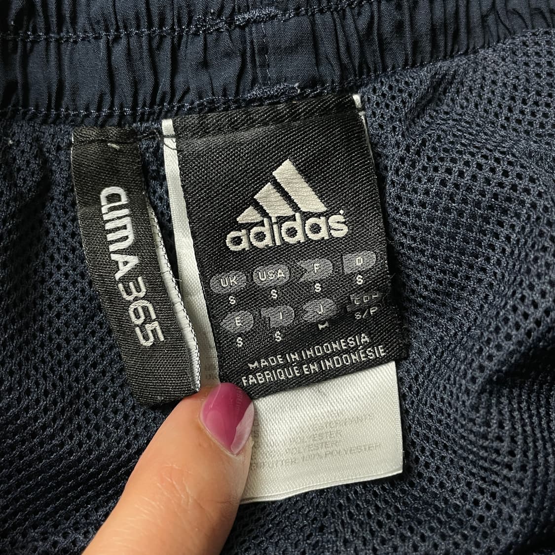 ADIDAS 아디다스 빈티지 네이비 트랙팬츠 A00572 상품이미지8