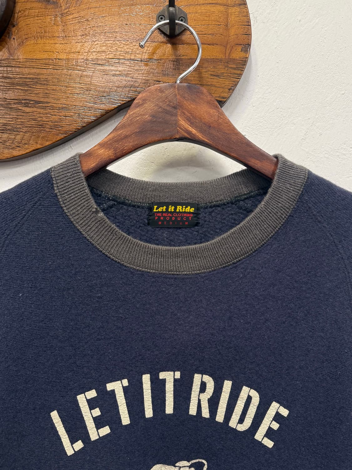 M) Japan Let it Ride Wool Blend Sweatshi 상품이미지3