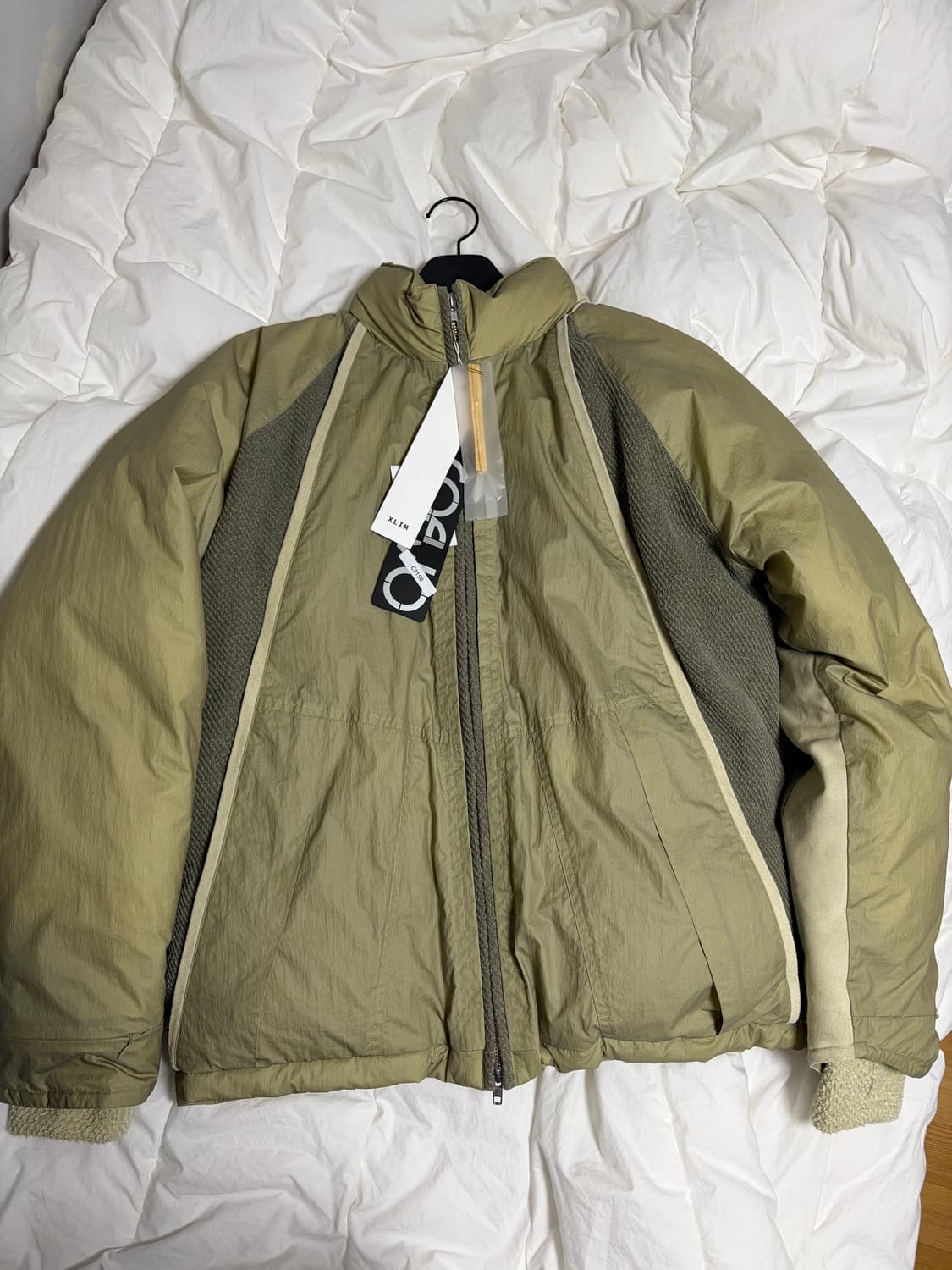 xlim ep.4 01 다운자켓 레몬그린 4 상품이미지1