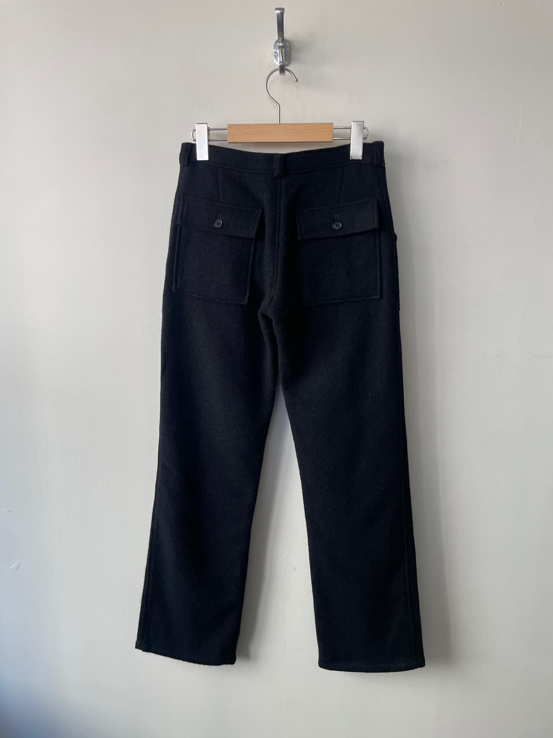 vintage low rise heavy wool pants 상품이미지5
