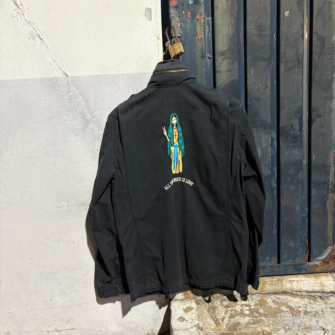 13FW 와코마리아 블랙 M-65 필드 자켓 상품이미지4