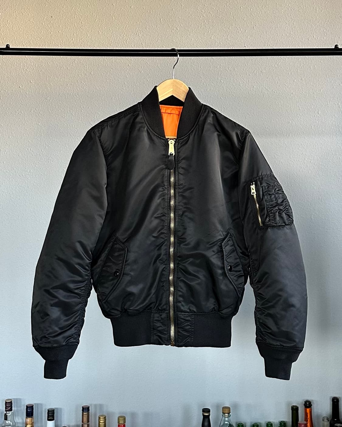 [S]알파인더스트리 MA-1 항공 점퍼 MIL-J-82790J 상품이미지3