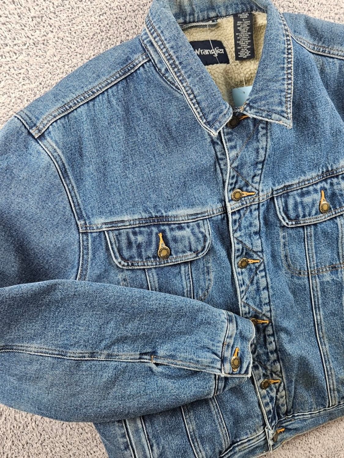 랭글러 쉐르파 라이닝 데님 트러커 자켓 ( L ) / 11023 상품이미지6