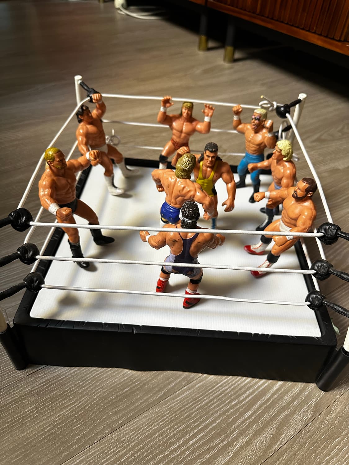 빈티지 WWE 프로레슬링 링 & 피규어 세트 상품이미지2