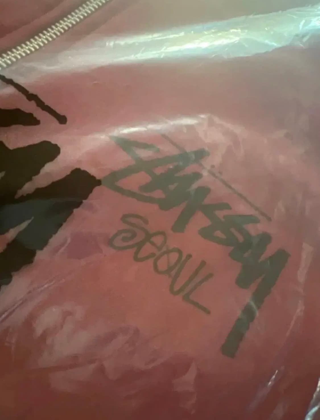 스투시 서울 챕터 와인 후드집업 m 상품이미지1