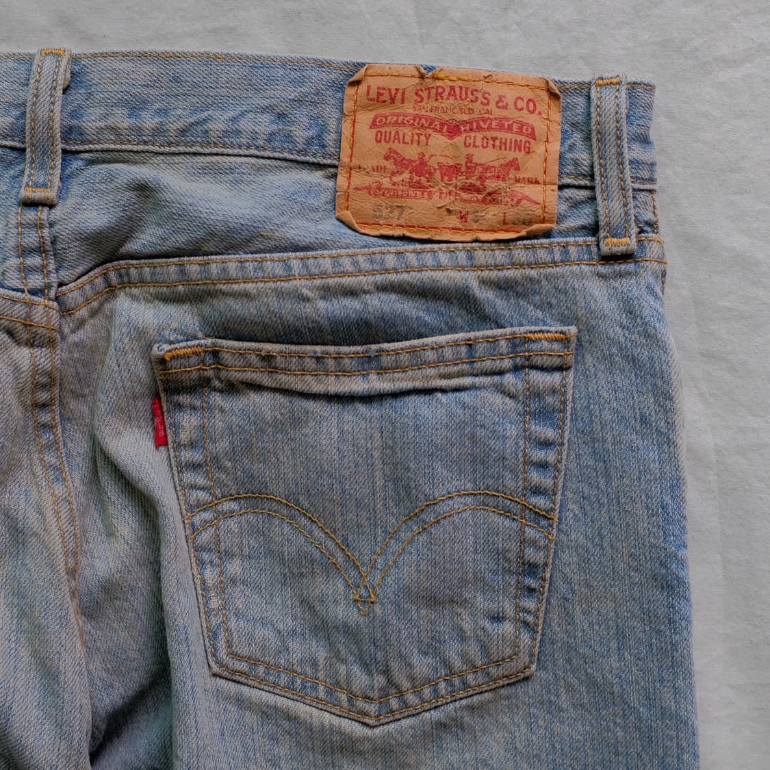 2000’s Levi’s 527 Denim  35inch(44.5cm)  상품이미지3