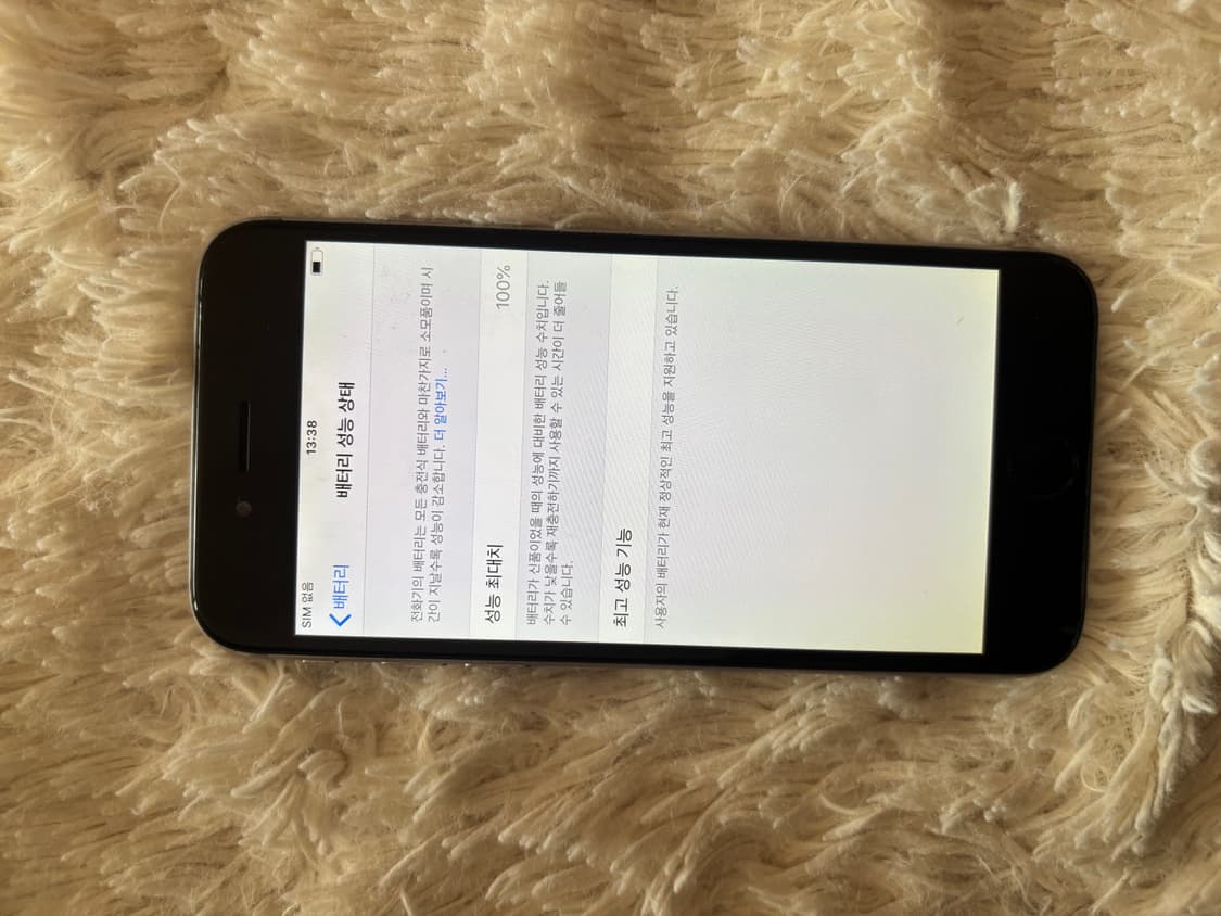 아이폰6 실버 성능 100 상품이미지3