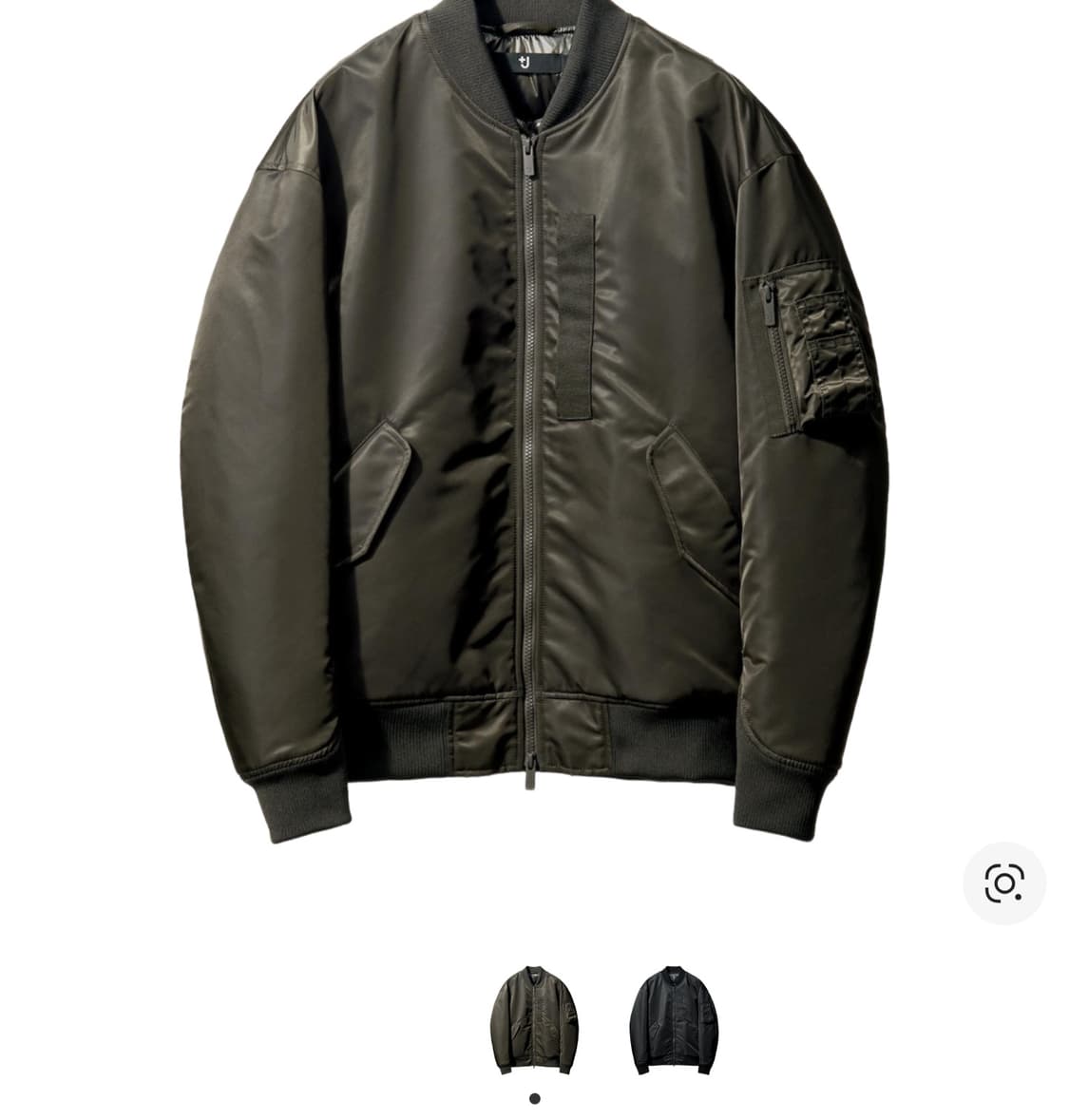 (새제품)(4XL)26ss유니클로 + J / MA-1 / 빅사이즈 상품이미지1