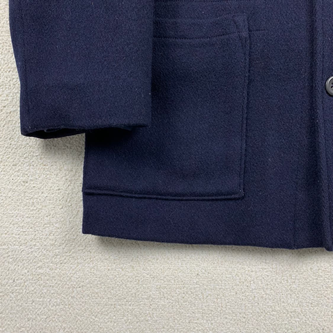 CP컴퍼니 이태리 메이드 2in1 네이비 울 하프코트 상품이미지3