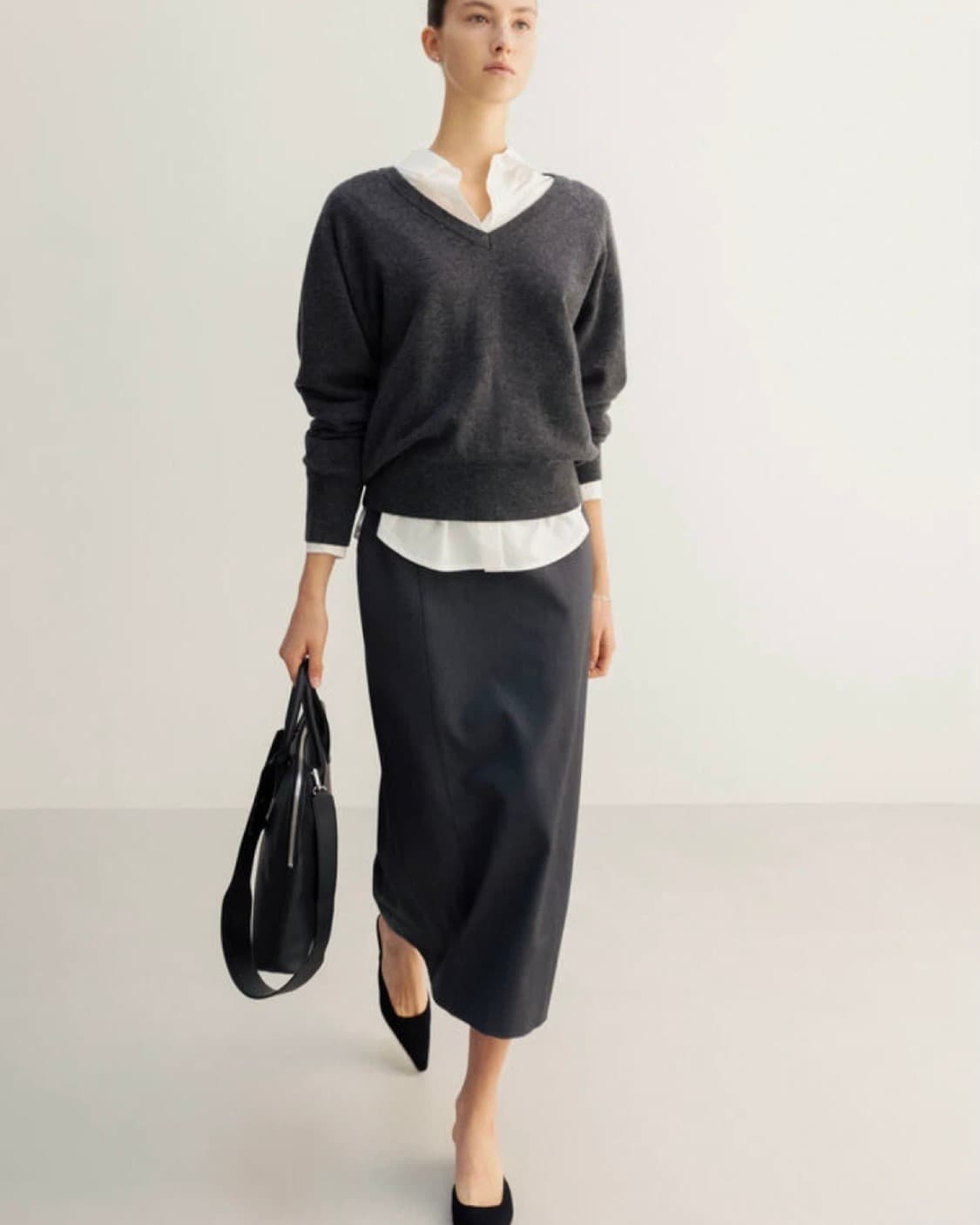 시에 젠느 벨트 스커트 새상품 상품이미지1