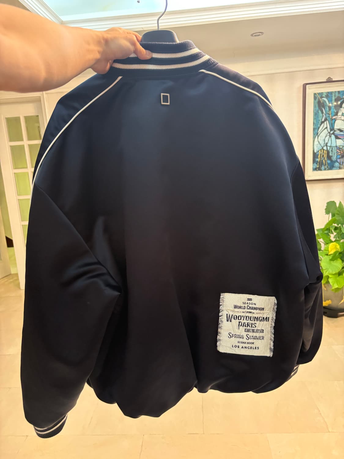 우영미 바시티 자켓 25 s/s 상품이미지4