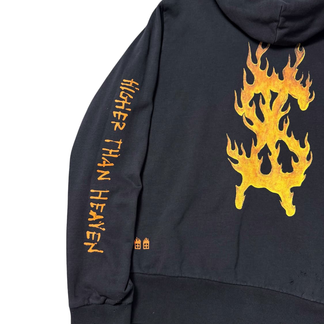 (L) Ksubi X Tracvis Scott 플레임 후드티 상품이미지2