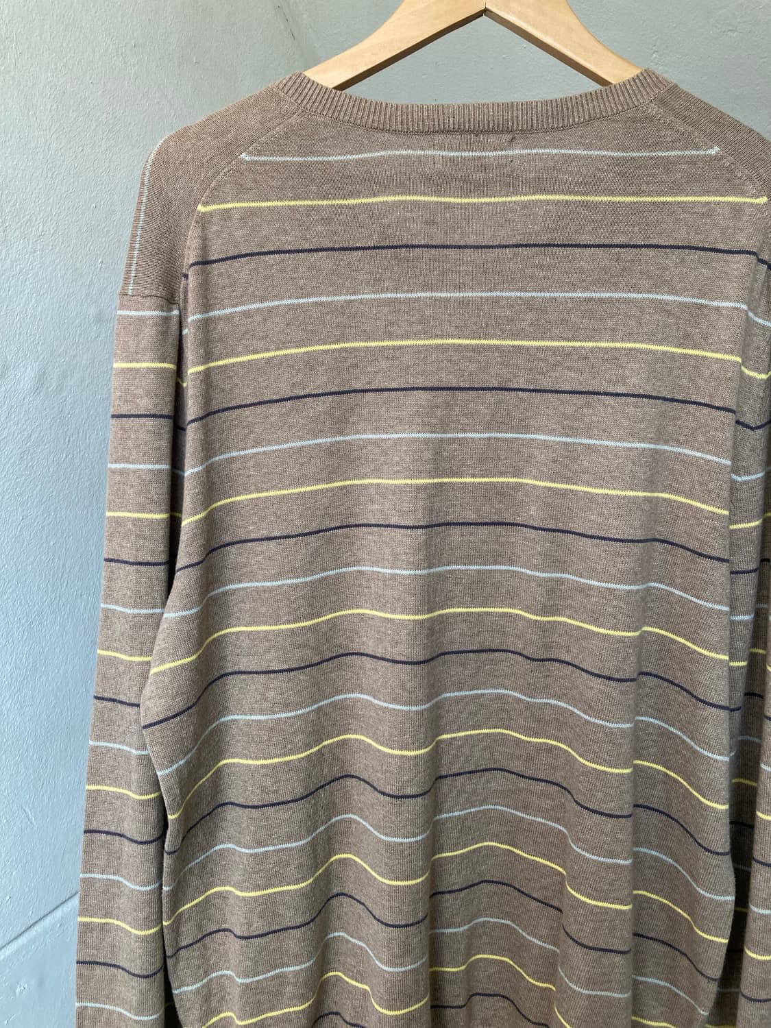 바나나 리퍼블릭 스트러이프 브이넥 니트 상품이미지5